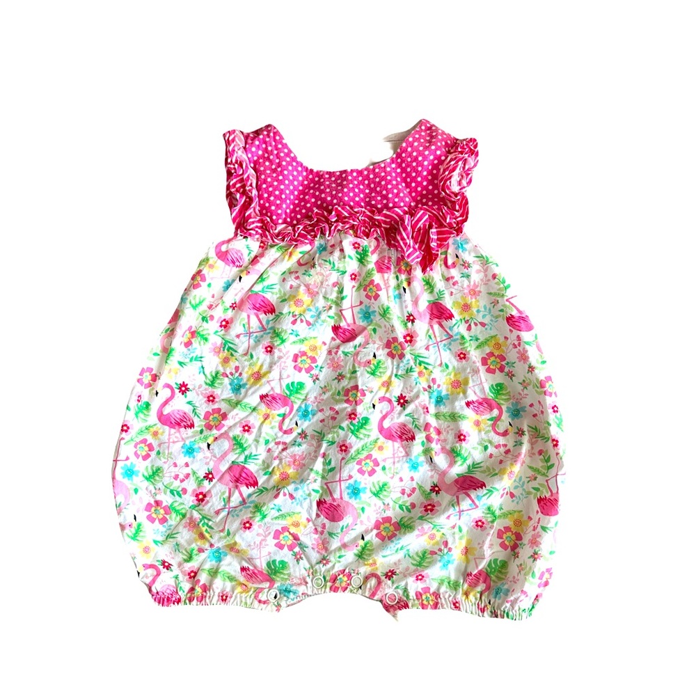 Nanette Baby Flamingo romper
